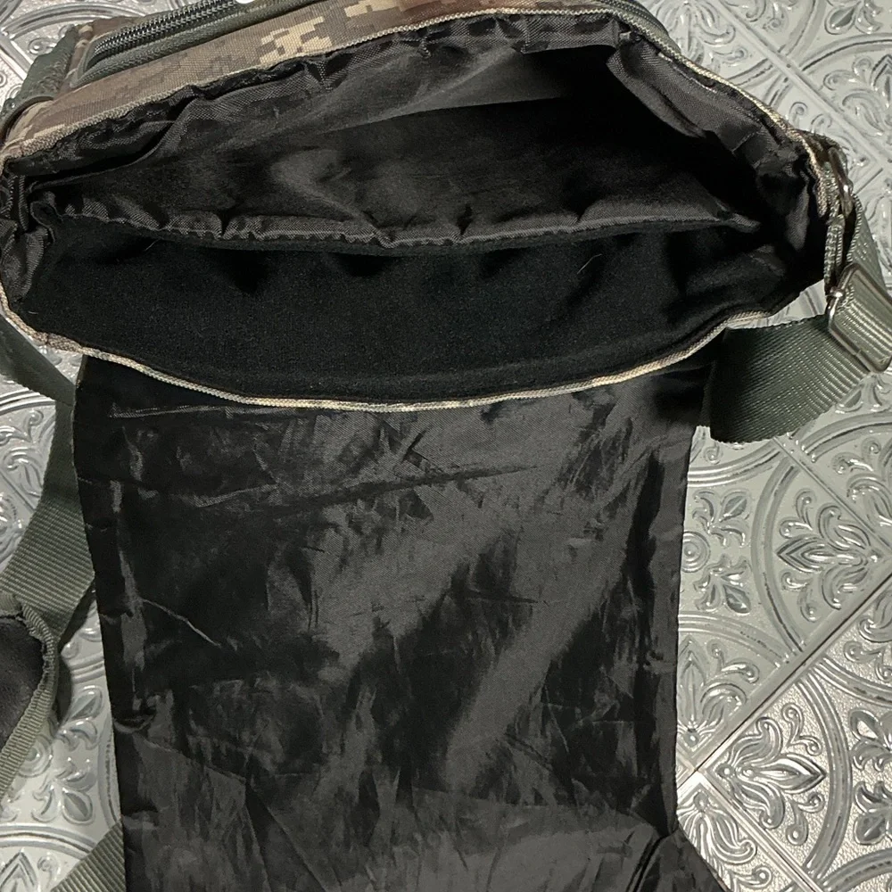 U.S. Army Digital Camo Messenger Bag Crossbody Kids Teens Adult Travel Satchel